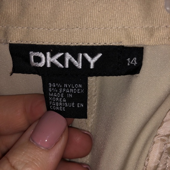 DKNY Cream Pant/Golf Pant Sz 14 - Picture 4 of 4